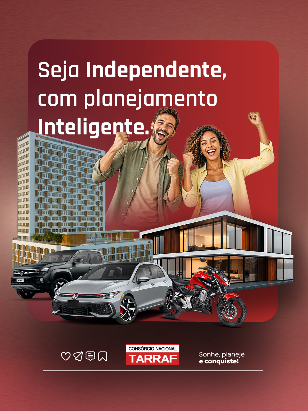 Consórcio Nacional Tarraf — planeje e conquiste