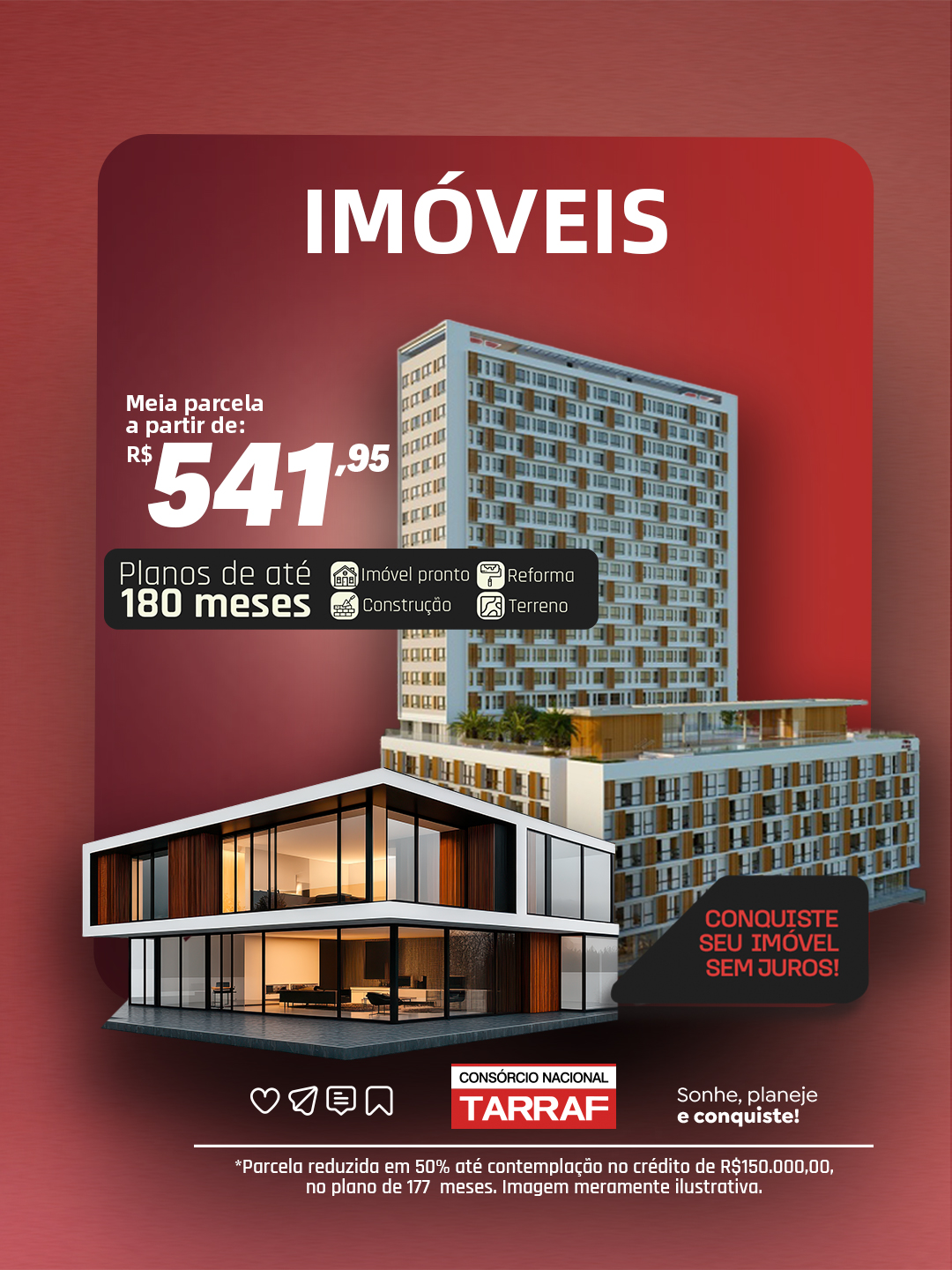 Consórcio para imóveis